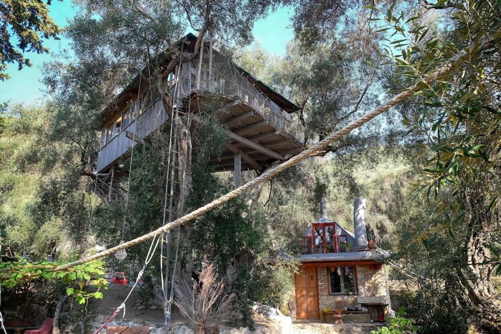 Margaritis'S Treehouse Villa Paramonas  Luaran gambar