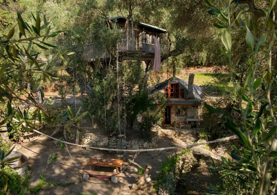 Margaritis'S Treehouse Villa Paramonas  Luaran gambar